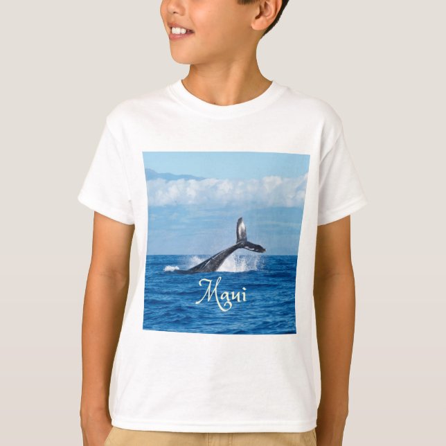 Maui-Hawaii-Schwanz T-Shirt (Vorderseite)