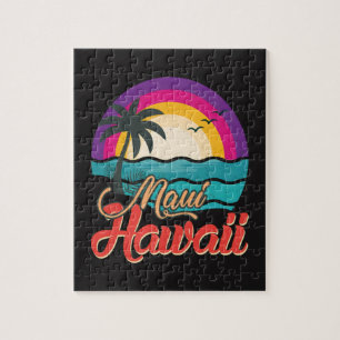 Maui Hawaii Sonnenuntergang Strand Wellen