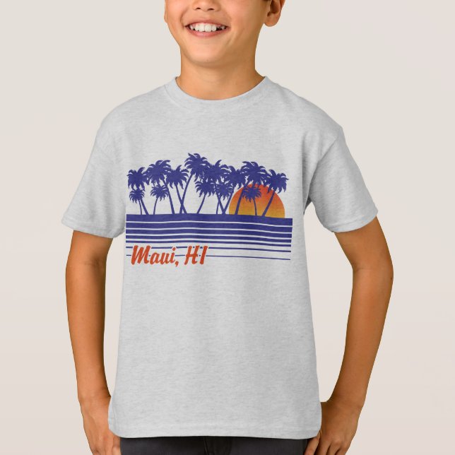 Maui Hawaii T-Shirt (Vorderseite)