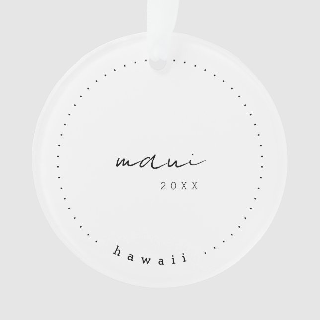 Maui, Hawaii Travel États-Unis Simple (devant)
