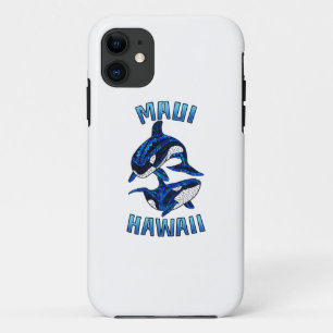 Maui Hawaii Vacation Tribal Orcas Case-Mate iPhone Hülle