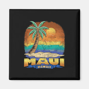 Maui Hawaii Vintage abgenutzt Souvenir Magnet