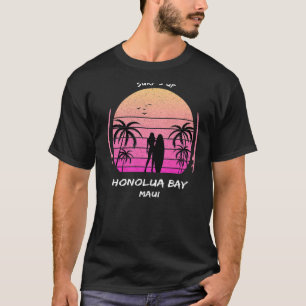 Maui Honolua Bay Surf ist auf Palms Aloha Surfing  T-Shirt