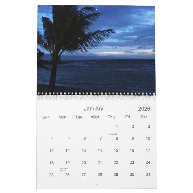Maui-Kalender Kalender (Jan 2026)
