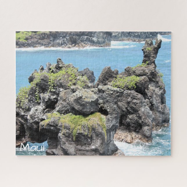 Maui-Küstenlinien-Puzzlespiel (Horizontal)