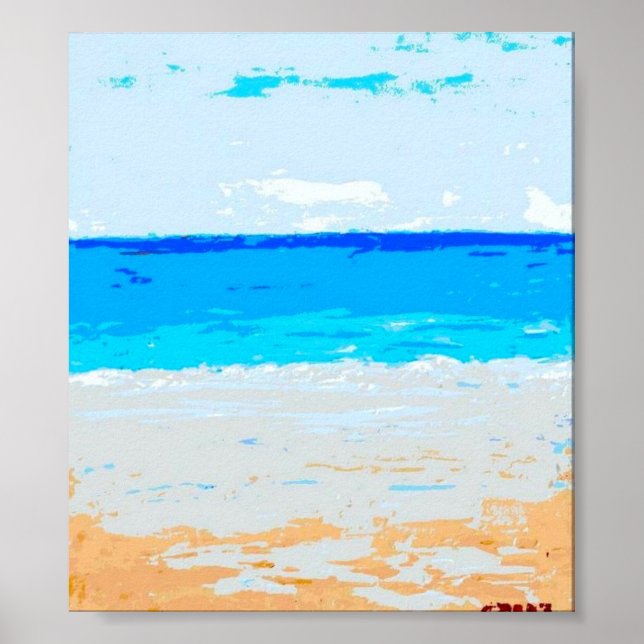 Maui No Ka Oi Abstrakt Poster (Vorne)