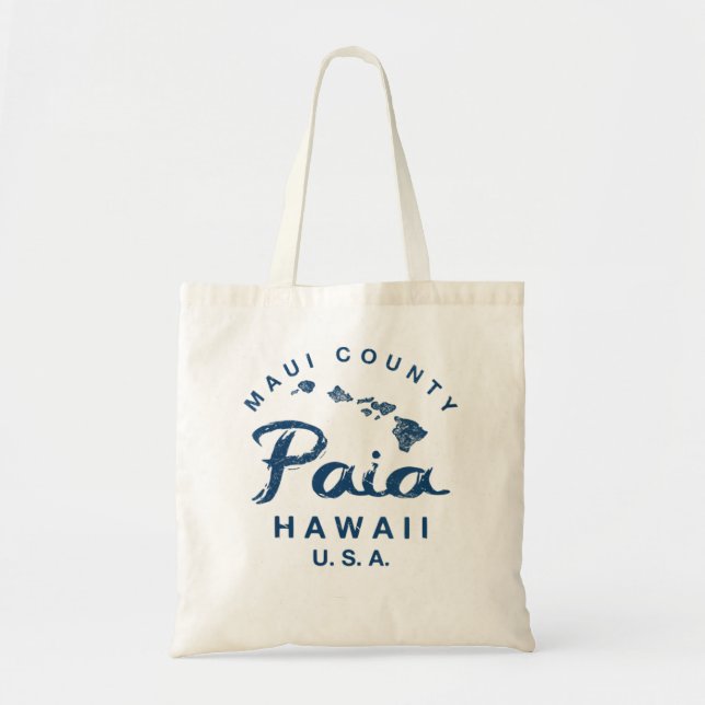 Maui Paia Hawaii Vintag 2 Tragetasche (Vorne)