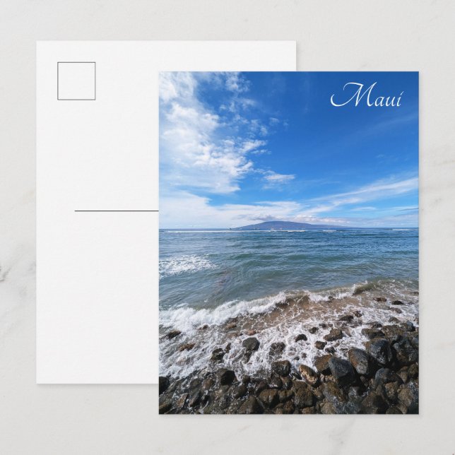 Maui Postcard Postkarte (Vorne/Hinten)