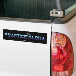 Maui Practice Aloha Chiller Shaka (Hang lose) Autoaufkleber