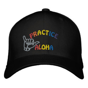 Maui Practice Aloha Shaka (Hang locker) Bestickte Baseballkappe