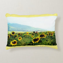 Maui-Sonnenblume-Akzent-Kissen