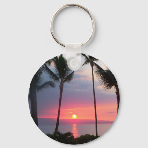 Maui-Sonnenuntergang! .JPG Schlüsselanhänger