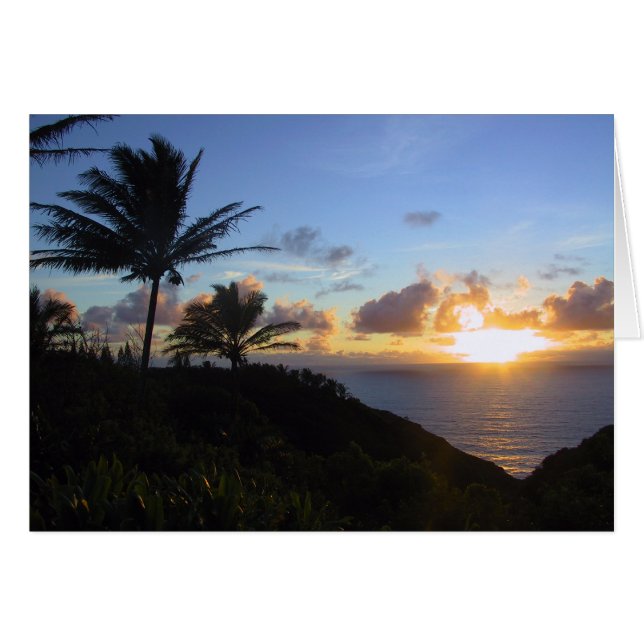 Maui Sunrise (Vorderseite (Horizontal))