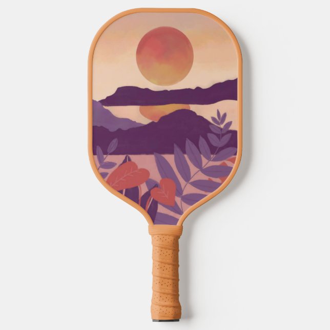 Maui Sunrise Pickleball Paddle (Vorderseite)