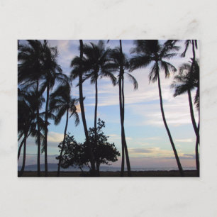 Maui Sunset 1 Postkarte