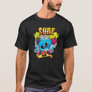 Maui Surf - Hawaii Surfdesignkleidung T-Shirt