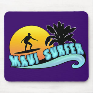 Maui Surfer Mousepad