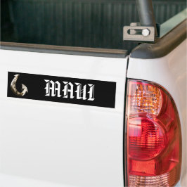 MAUI - Tribal Hook Autoaufkleber