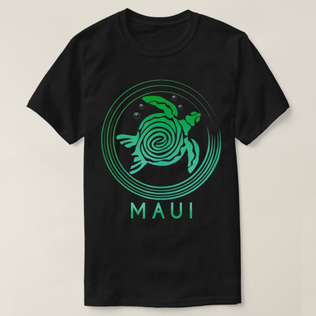 Maui Tribal Turtle T-Shirt (Design vorne)