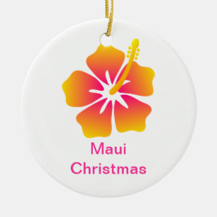 Maui-Weihnachten Keramikornament