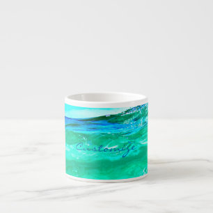 Maui Wellen Thunder_Cove blau/grün Espressotasse