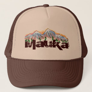 Mauka in Richtung zum Gebirgshawaiianerhut Truckerkappe