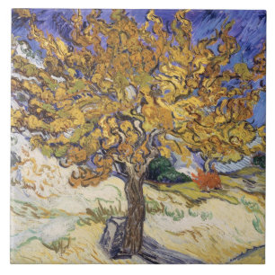 Maulbeerbaum Vincent van Goghs , 1889 Fliese