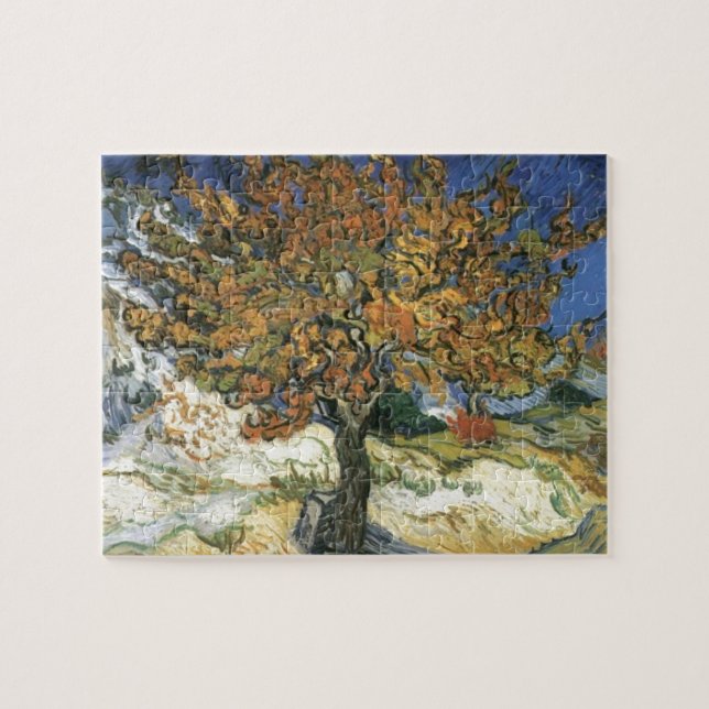 Maulbeerbaum von van Gogh Vintag Alte Antiquitäten (Horizontal)