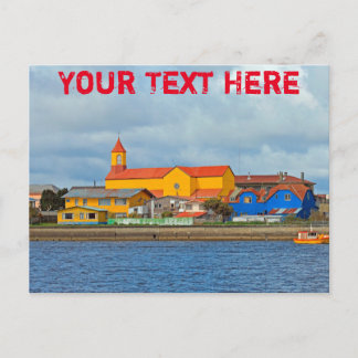 Maullin, Chile, anpassbare Postkarte