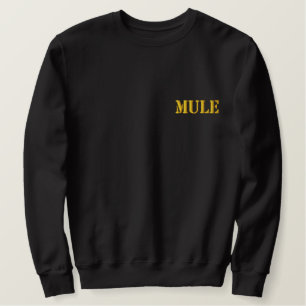 MAULTIER BESTICKTES SWEATSHIRT