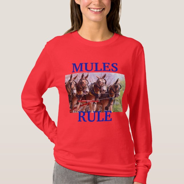 Maultier-Tage Kolumbiens Tennessee T-Shirt (Vorderseite)