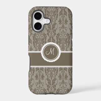 Maulwurf Monogramm Damast Case-Mate iPhone 5 Hülle