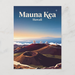 Mauna Kea Hawaii Postkarte