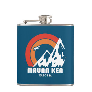 Mauna Kea Hawaii Sun Eagle Flachmann