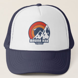 Mauna Kea Hawaii Sun Eagle Truckerkappe
