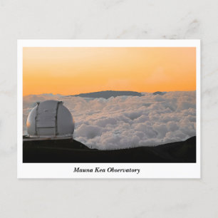 Mauna Kea Observatory Postcard Postkarte