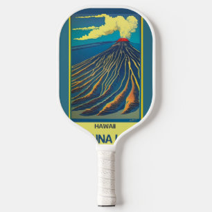 Mauna loa Hawaii  T-Shirt Pickleball Schläger
