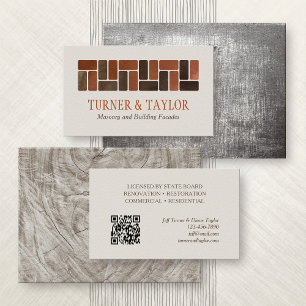 Maurerfirma Visitenkarte