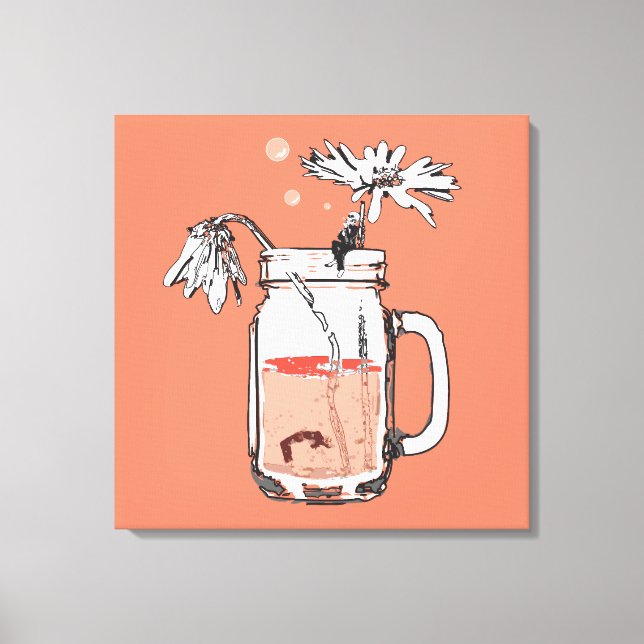 Maurerjar stirbt leinwanddruck (Vorderseite)