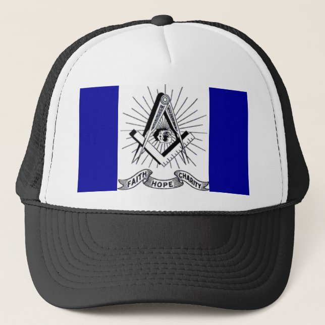 Maurerlogo Truckerkappe (Vorderseite)