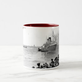 Mauretanien 2 zweifarbige tasse