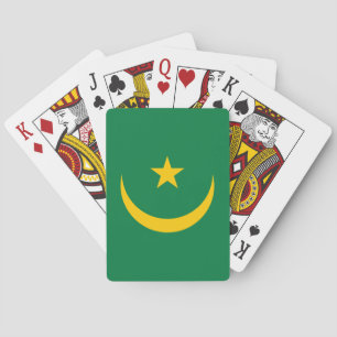 Mauretanien Alte Flagge Spielkarten
