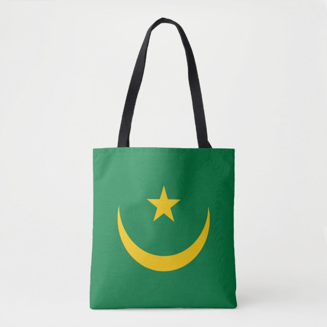 Mauretanien Alte Flagge Tasche (Vorderseite)