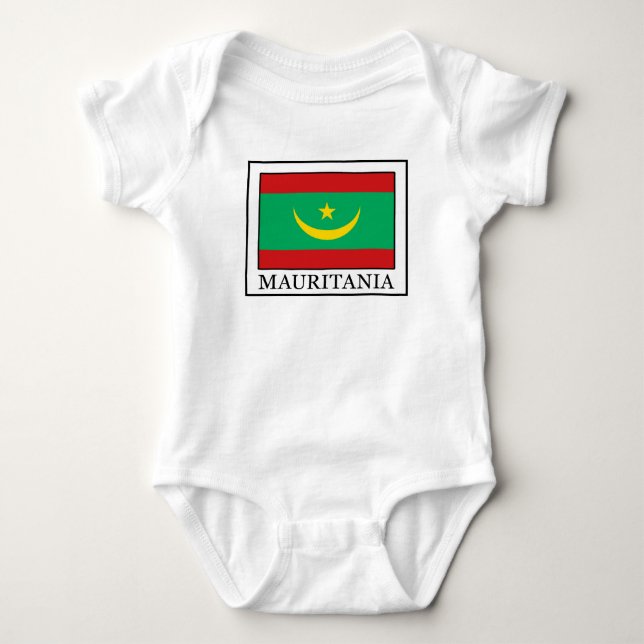 Mauretanien Baby Strampler (Vorderseite)