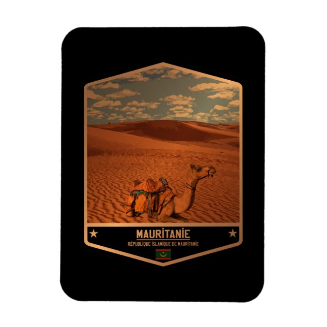 Mauretanien Magnet (Vertikal)