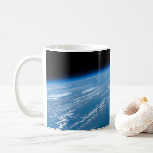 Mauretanien und Western Sahara vor der Küste Afrik Kaffeetasse (Mit Donut)