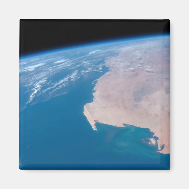 Mauretanien und Western Sahara vor der Küste Afrik Magnet (Vorne)