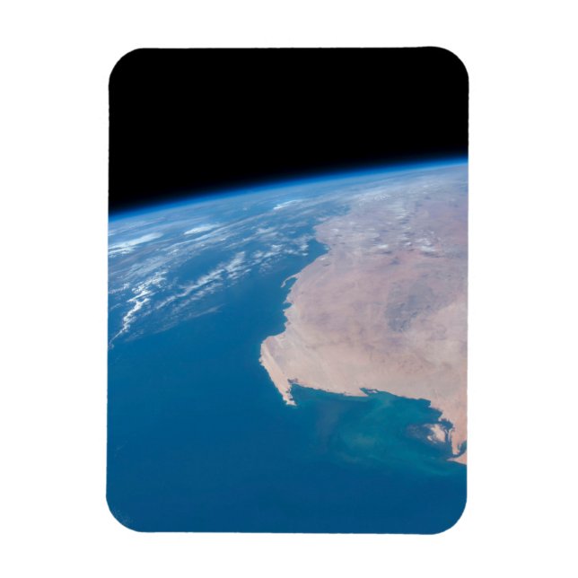 Mauretanien und Western Sahara vor der Küste Afrik Magnet (Vertikal)