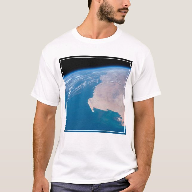 Mauretanien und Western Sahara vor der Küste Afrik T-Shirt (Vorderseite)