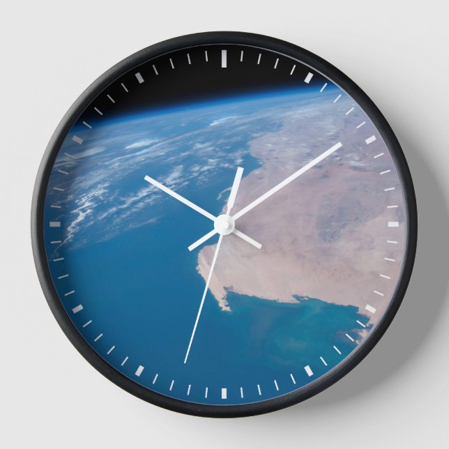 Mauretanien und Western Sahara vor der Küste Afrik Uhr (Vorderseite)